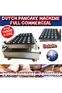 Dutch Pancake Machine 50 pieces Commercial  - 2 Power Outlets