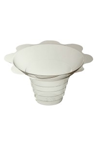 Clear Sno Cone or Shave Ice Flower cups 1000x250mls