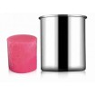 Ice Block Mold for Ice Shavers 2x canisters and 2x lids