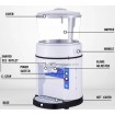 11kg Hawaiian Style Ice Crusher Commercial Sno Cone Shaved Ice Machine
